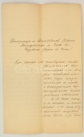 1901 Bécs, Fischer-Colbrie Ágost(1863-1925) Kassai Püspök, A Bécsi... - Ohne Zuordnung