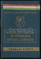 1949 Magyar Ifjúság Népi Szövetsége által Kiadott 2 Db Tagsági... - Ohne Zuordnung