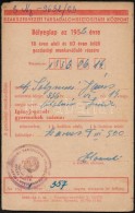 1952 SZTK Bélyeglap 10 Bélyeggel - Unclassified