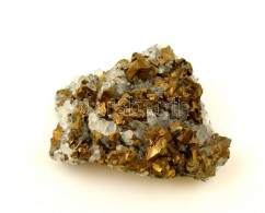 Kalkopirit ásvány, 7x6x2 Cm - Other & Unclassified