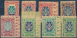 ** 1947-1948 8 Db Emigráns Bélyeg Regensburg - Altri & Non Classificati