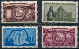 ** 1953 Bukaresti FÅ‘posta Sor Mi 1445-1448 - Altri & Non Classificati