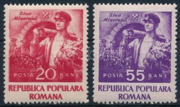 ** 1952 Bányászok Napja Sor Mi 1402-1403 - Altri & Non Classificati