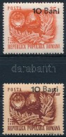 ** 1952 Román-szovjet Felülnyomott Sor Mi 1350-1351 - Other & Unclassified