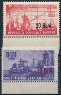 ** 1952 Terv Felülnyomott Sor Mi 1315-1316 - Altri & Non Classificati