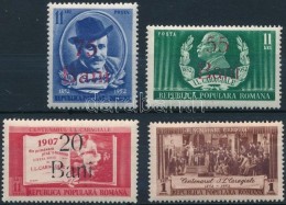 ** 1952 100 éves Ion Luca Caragiale (I) Sor Mi 1295-1298 - Sonstige & Ohne Zuordnung