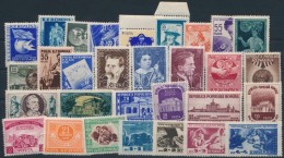 ** 1947-1956 30 Db Klf Bélyeg, Közte Teljes Sorok Stecklapon - Altri & Non Classificati