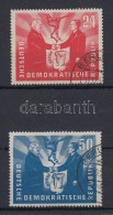 O 1951 Német-lengyel Barátság Sor Mi 284-285 - Altri & Non Classificati