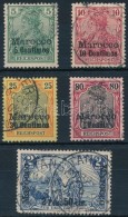 O Marokkó 1900 Mi 8-9, 11, 15, 17 - Other & Unclassified