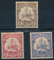 * Deutsch Ostafrika 1901 Mi 11, 13-14 - Sonstige & Ohne Zuordnung