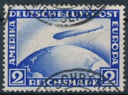 O 1928 Zeppelin Mi 423 (Mi EUR 65-) - Sonstige & Ohne Zuordnung