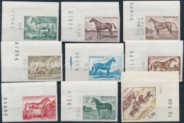 ** 1970 Lovak Vágott ívsarki Színpróba Sor Mi 980-988 - Other & Unclassified