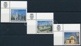 ** 1996 Chisinau Város ívsarki Sor Mi 219-221 - Altri & Non Classificati