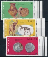 ** 1995 Múzeumi Kiállítás ívszéli Sor Mi 161-163 - Altri & Non Classificati