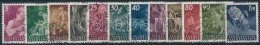 O 1951 Forgalmi Sor Mi 289-300 (Mi EUR 75,-) - Sonstige & Ohne Zuordnung