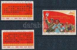 O 1967 Mao Beszéde Mi 982-984 - Altri & Non Classificati