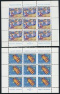 ** 1977 Európai Gyerektalálkozó; Gyermekrajzok Sor + Kisívsor Mi 1697-1698 - Sonstige & Ohne Zuordnung