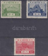 ** 1926 Mi 177 II-179 (Mi EUR 66.-) (betapadás / Gum Disturbance) - Other & Unclassified