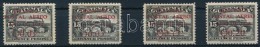 ** 1929 Nemzeti Szimbólumok Felülnyomott Sor 4 értéke Mi 232-236 (hiányzik/missing... - Altri & Non Classificati