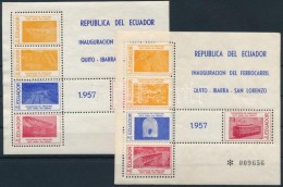 ** 1957 Vasút Mi Blokk 5-6 (sarokhiba / Corner Fault) - Other & Unclassified