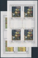 ** 1996 Festmények Kisív Sor Mi 130-131 - Other & Unclassified