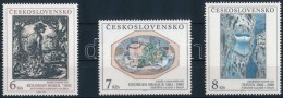 ** 1992 Nemzeti Galéria  (XXV) Sor Mi 3133-3135 - Sonstige & Ohne Zuordnung