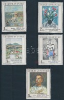 ** 1987 Nemzeti Galéria (XX) Sor Mi 2933-2937 - Sonstige & Ohne Zuordnung