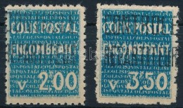 ** 1935-1938 Csomagbélyeg 2 érték Yvert 38, 40 - Altri & Non Classificati