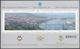 ** 2007 FEPA Kongresszus Budapesten Emlékív Hátoldalán '80 ÉVES... - Altri & Non Classificati