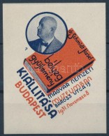 ** 1931 Dr. Schmidt József BélyeggyÅ±jtemény Emlékblokk  (6.000) - Other & Unclassified
