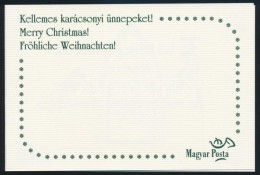 ** 1998 Karácsony 'Az ElsÅ‘ Bélyeg-elÅ‘fizetÅ‘k Tiszteletére' Ajándék Tokban... - Other & Unclassified