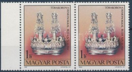 ** 1984 Magyarországi Zsidó MÅ±vészet 1Ft Párban, A Bal Oldali Bélyegen... - Other & Unclassified