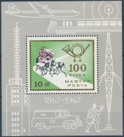** 1967 100 éves A Magyar Posta 'talpas Postás' Tévnyomat (3.200) - Sonstige & Ohne Zuordnung
