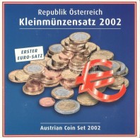 Ausztria 2002. 1c-2E (8x) Forgalmi Sor Karton Dísztokban T:1
Austria 2002. 1 Cent - 2 Euros (8x) Coin Set ... - Ohne Zuordnung
