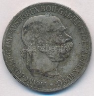 Ausztria 1900. 5K Ag 'Ferenc József' T:2-,3 
Austria 1900. 5 Corona Ag 'Franz Joseph' C:VF,F 
Krause KM#2807 - Non Classificati