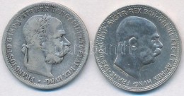 Ausztria 1894-1915. 1K Ag 'Ferenc József' (2x) T:2-,2
Austria 1894-1915. 1 Corona Ag 'Franz Joseph' (2x)... - Unclassified