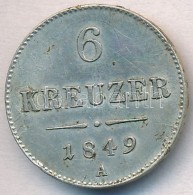 Ausztria 1849A 6kr Ag T:2 Ph.
Austria 1849A 6 Kreuzer Ag C:XF  Edge Error
Krause KM#2200 - Unclassified