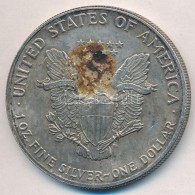 Amerikai Egyesült Államok 1991. 1$ Ag 'Amerikai Sas' T:2,2- SzennyezÅ‘dés
USA 1991. 1 Dollar Ag... - Unclassified