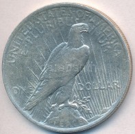 Amerikai Egyesült Államok 1923. 1$ Ag 'Béke' T:2 
USA 1923. 1 Dollar 'Peace' C:XF 
Krause KM#150 - Unclassified
