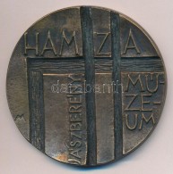 DN 'Jászberény - Hamza Múzeum' Br Plakett. Szign.: M (68mm) T:2 - Unclassified
