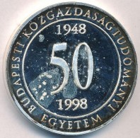 1998. '50 éves Budapesti Közgazdaságtudományi Egyetem 1948-1998' Fém... - Unclassified