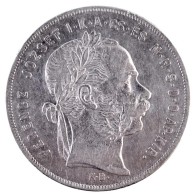 1872KB 1Ft Ag 'Ferenc József / Középcímer' Körmöcbánya (12,28g) T:2,2- /... - Unclassified