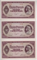 1945. 100P (5x) SorszámkövetÅ‘k T:I - Ohne Zuordnung