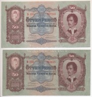 1932. 50P (2x) T:I - Ohne Zuordnung