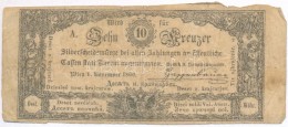 1860. 10Kr 'K. K. Hauptmünzamt Für Silberscheidemünze' Alul Kétsoros Szöveg,... - Non Classificati