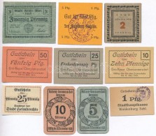 Német Birodalom ~1919. 10db-os Szükségpénz Tétel, Közte Obercunnersdorf... - Unclassified