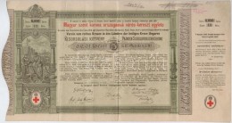 Budapest 1882. 'Magyar Szent Korona Országainak Vörös-kereszt Egylete' Kisorsolási... - Ohne Zuordnung