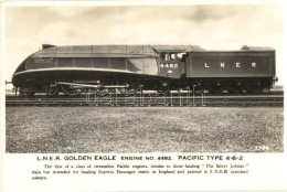 ** T1/T2 L.N.E.R. Golden Eagle Engine No. 4482. Pacific Type 4-6-2 / Train - Unclassified