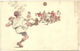 T2 Football Match Caricature, B.K.W.I. 279-4. S: Carl Josef - Non Classificati