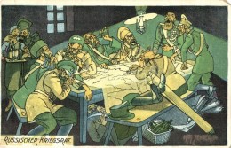 * T4 'Russischer Kriegsrat' / 'Russian War Council' Humorous Anti- Russian Propaganda, Alcohol, Drunk Soldiers, W.... - Unclassified